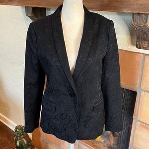 Express Black Jacquard blazer - Like New Size 6